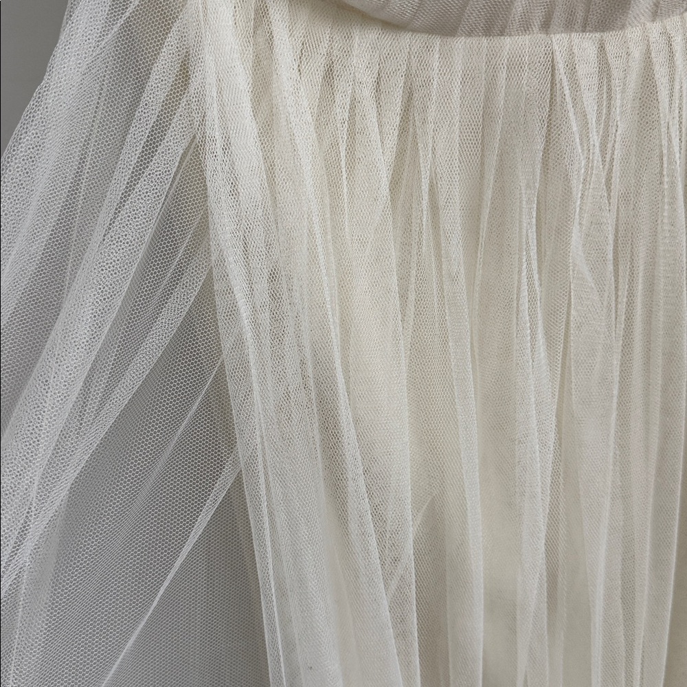 ivory Jenny Yoo  'Annabelle' Convertible Tulle Column Dress size 12 - Picture 11 of 11